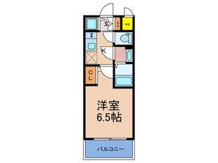 ｴｽﾘｰﾄﾞ大阪ﾌﾟﾗｲﾑｹﾞｰﾄ(1205)の物件間取画像